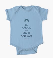 Be Afraid (Space) One Piece - Short Sleeve