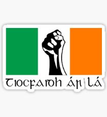 Irish Republican design in Gaeilge Sticker