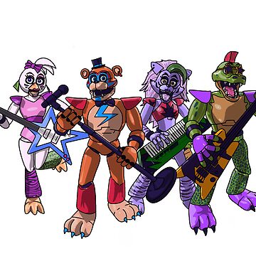 GlamRockin' FNaF SB Poster for Sale by Dimonds456