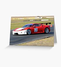 Ferarri F450 Greeting Card