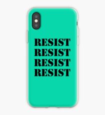 Resist x4 iPhone Case