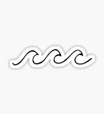 Waves Sticker