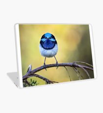 Attitude in blue Laptop Skin