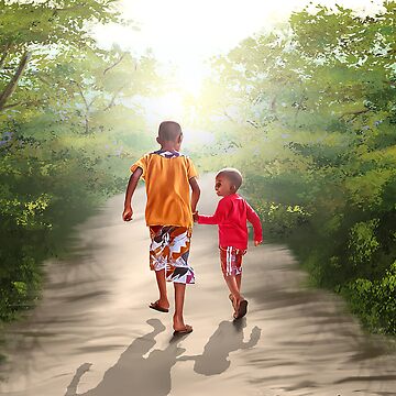 Artwork thumbnail, Digital Brothers Keeper 1 by wayneflint