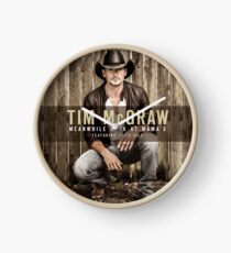 Tim McGraw Clock