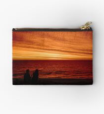 Best friends at sunset Studio Pouch
