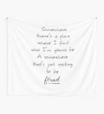 La La Land song quote Wall Tapestry
