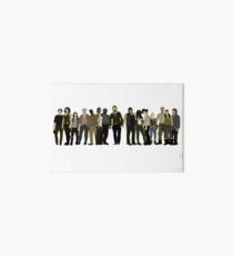 The Walking Dead Cast Art Board