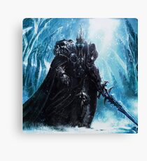 The Lich King in Icecrown Canvas Print