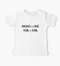 Einschienenbahn Baby T-Shirt