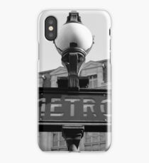 Metro Sign iPhone Case