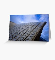 roof detail of Sydney Opera House Greeting Card
