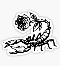 Rose Scoprion Sticker