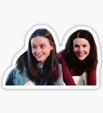 Lorelai and Rory Sticker