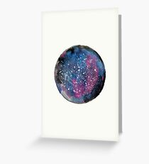 Galaxy Greeting Card