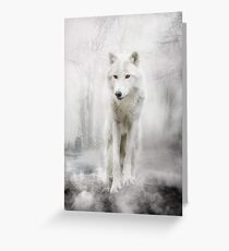 Wolf Artwork - GHOST Greeting Card
