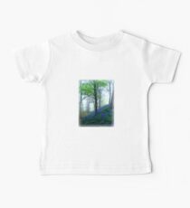 Misty Blue Hillfort Baby Tee