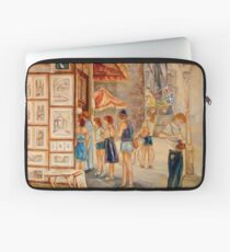 OLD MONTREAL PAINTINGS CANADIAN ART BY CANADIAN ARTIST CAROLE SPANDAU Laptop Sleeve