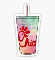 Chick-Fil-A Watercolor Sticker