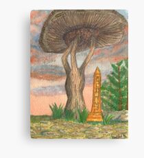 Morrowind Mushroom Canvas Print