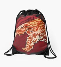 Howling Dawn Drawstring Bag