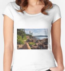 Coastal Beauty Women's Fitted Scoop T-Shirt