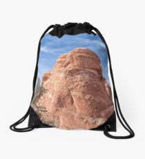 The Happy Rock Drawstring Bag