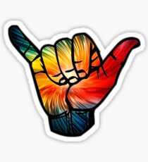 Shaka Rainbow Sticker