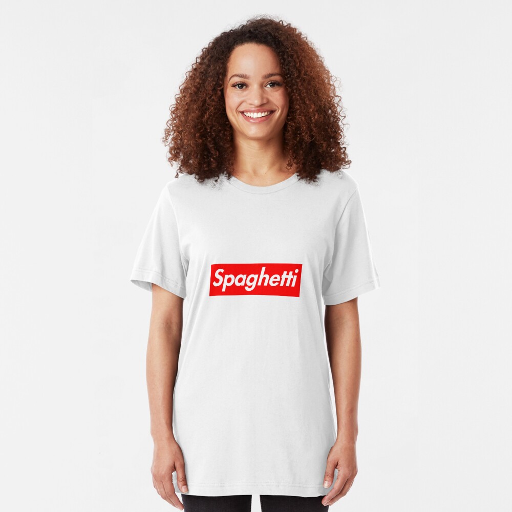 Spaghetti Slim Fit T-Shirt