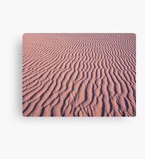 Ripple in the sand Canvas Print