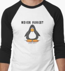 Club Penguin Never forget Men's Baseball ¾ T-Shirt