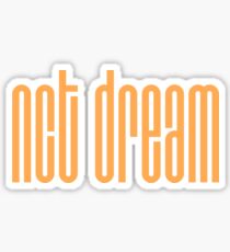 NCT DREAM Logo - Orange Sticker