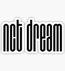 NCT DREAM Logo - Black Sticker