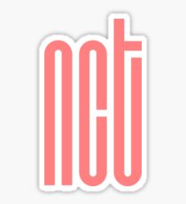 NCT Logo - Pink Sticker
