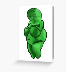 Woman of Willendorf Greeting Card