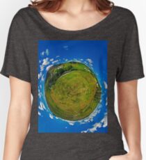 SlieveLeague from the Banks of the Glen River, near Carrick Women's Relaxed Fit T-Shirt