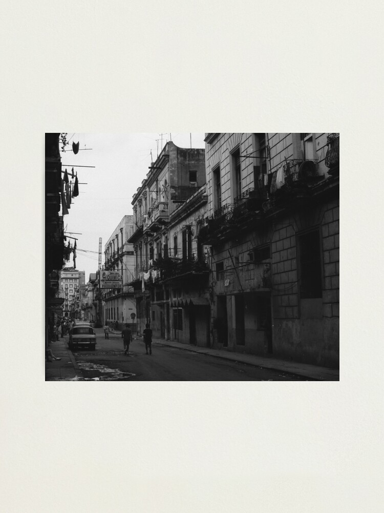 Alternate view of Havana Cuba Series - Street Scene Photographic Print