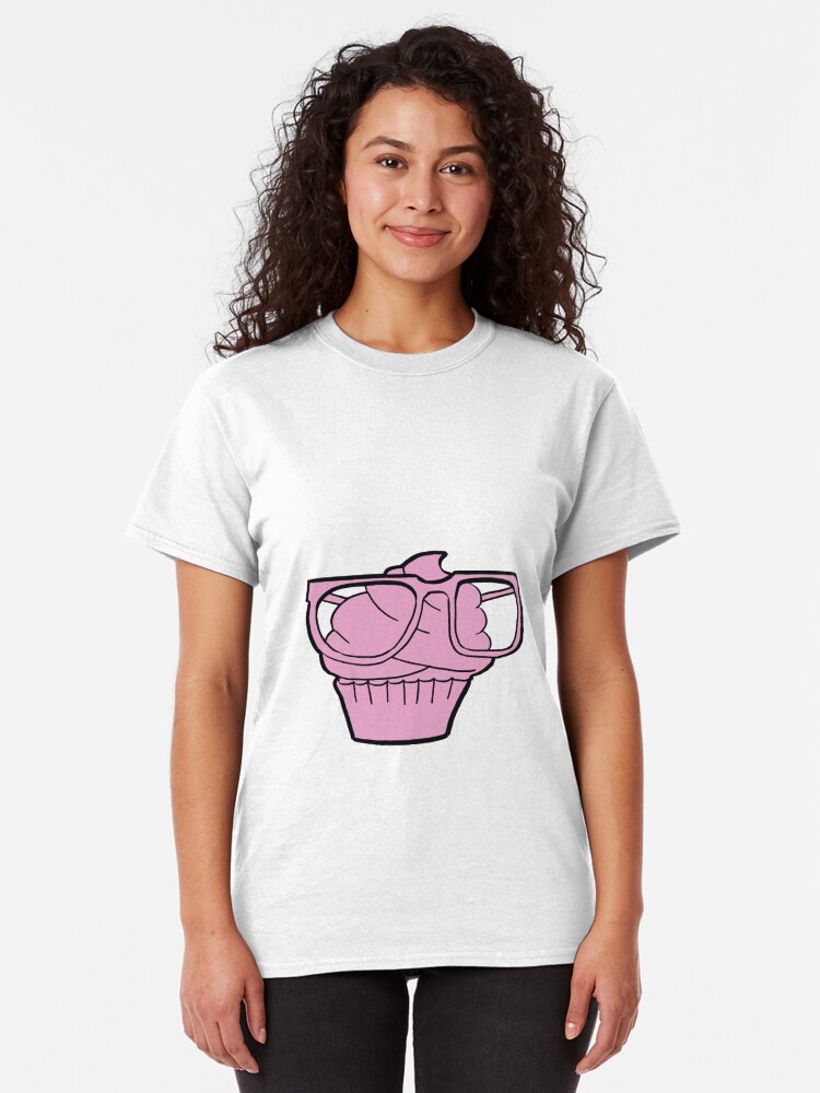 Alternate view of Awkward cupcake Classic T-Shirt