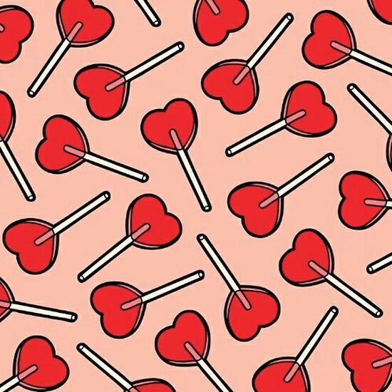 “Lollipop Hearts/Lolita Aesthetic” Posters by arealprincess | Redbubble
