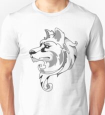 wolf flame, lobo flamas Unisex T-Shirt