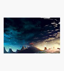 Gurren Lagann Kamina Memorial Photographic Print