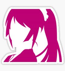 Monogatari Senjougahara Minimalist Sticker