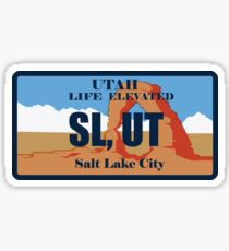 Licence to SL, UT Sticker