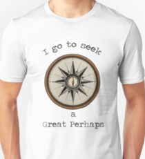 Camiseta ajustada Voy a buscar un gran quizás