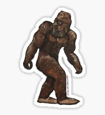 Bigfoot Painting Sticker