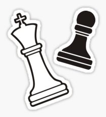 Chess Brain Game Sticker