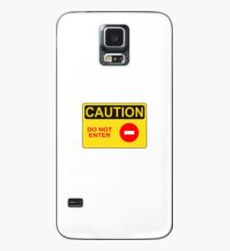 CAUTION: Do not enter red circle Case/Skin for Samsung Galaxy