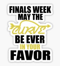 Finals Week Sticker