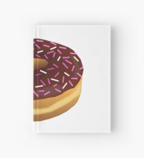 Frosted Doughnut Hardcover Journal