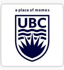 UBC - A Place of Memes Sticker